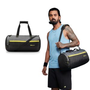 MuscleBlaze Pro Training Duffle Bag, Black, 30L | For Men and Women | Sports Bag